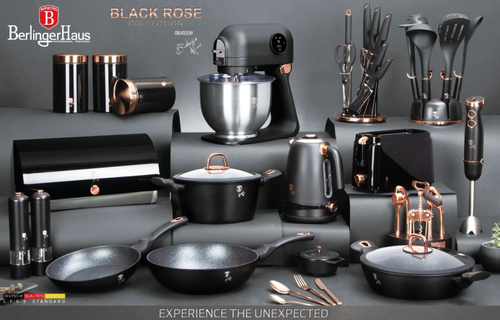 Pánev s mramorovým povrchem 24 cm Black Rose Collection