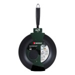 Wok pánev s nepřilnavým povrchem MIDNIGHT 28 cm zelená