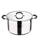 Hrnec s poklicí nerez MIDNIGHT 28 cm 9,5 litru