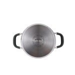 Kastrol s poklicí nerez MIDNIGHT 20 cm 2,3 litru