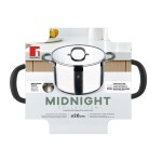 Hrnec s poklicí nerez MIDNIGHT 28 cm 9,5 litru