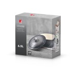 Kastrol litinový s poklicí EXCALIBUR 28 cm šedá