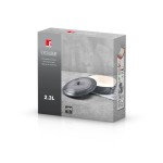 Kastrol s keramickým povrchem a poklicí EXCALIBUR 24 cm šedá