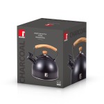Konvice pískací CHARCOAL 2,3 litru fialovočerná