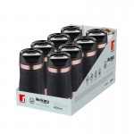 BERGNER Termohrnek s protiskluzovým úchopem 400 ml rosegold