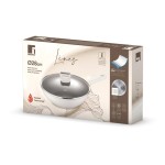 Pánev WOK s poklicí s nepřilnavým povrchem LINES 28 cm
