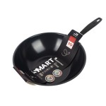 Pánev WOK s nepřilnavým povrchem SMART 28 cm stříbrná