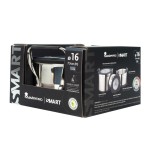 Hrnec s víkem SMART 16 cm nerez