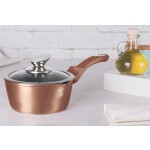 BERLINGERHAUS Rendlík s poklicí s mramorovým povrchem 16 cm Rosegold Metallic Line