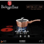 BERLINGERHAUS Rendlík s poklicí s mramorovým povrchem 16 cm Rosegold Metallic Line