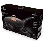 BERLINGERHAUS Pánev hluboká s poklicí 24 cm Black Rose Collection