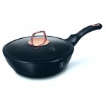 BERLINGERHAUS Pánev hluboká s poklicí 24 cm Black Rose Collection