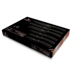 BERLINGERHAUS Sada nožů s nepřilnavým povrchem 6 ks Black Rose Collection
