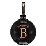 BERLINGERHAUS Pánev WOK s mramorovým povrchem 30 cm Black Rose Collection