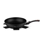 BERLINGERHAUS Pánev WOK s mramorovým povrchem 30 cm Black Rose Collection