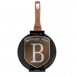 BERLINGERHAUS Pánev na palačinky s mramorovým povrchem 28 cm Rosegold Metallic Line