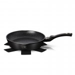 BERLINGERHAUS Pánev hluboká s mramorovým povrchem 24 cm Black Silver Collection
