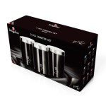 BERLINGERHAUS Dóza na potraviny sada 3 ks Royal Black Collection