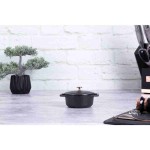 Pekáč litinový s poklicí 10 cm Black Rose Collection