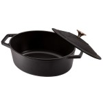 BERLINGERHAUS Pekáč litinový s poklicí 30 cm Black Rose Collection