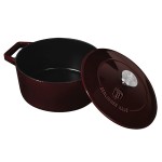 BERLINGERHAUS Pekáč litinový s poklicí 24 cm Burgundy Line