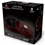 BERLINGERHAUS Pekáč litinový s poklicí 26 cm Burgundy Line