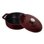 BERLINGERHAUS Pekáč litinový s poklicí 26 cm Burgundy Line