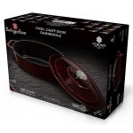 BERLINGERHAUS Pekáč litinový s poklicí 30 cm Burgundy Line