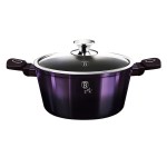 BERLINGERHAUS Sada nádobí s titanovým povrchem 18 ks Purple Eclipse Collection