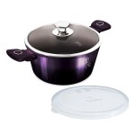 BERLINGERHAUS Sada nádobí s titanovým povrchem 18 ks Purple Eclipse Collection