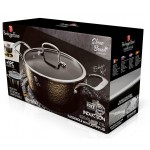 BERLINGERHAUS Kastrol s poklicí s titanovým povrchem 20 cm Shine Basalt Collection