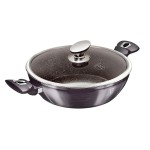 BERLINGERHAUS Pánev hluboká s poklicí 28 cm Carbon PRO Line
