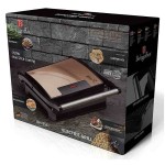 BERLINGERHAUS Kontaktní gril s nepřilnavým povrchem 700 W Rosegold Metallic Line