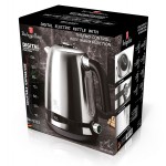 BERLINGERHAUS Rychlovarná konvice s regulací teploty 1,7 l Black Silver Collection