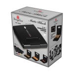Sendvičovač 3 v 1 s nepřilnavým povrchem 780 W Matte Black Collection