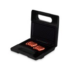 Sendvičovač 3 v 1 s nepřilnavým povrchem 780 W Matte Black Collection