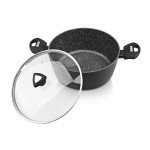 CS SOLINGEN Kastrol s mramorovým povrchem Marburg 16 cm