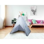 Dětský stan teepee 120x120x150cm pruhy