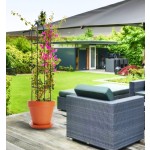 Zahradní oblouk na růže a popínavé rostliny sloup 185 x 40 cm