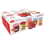ALPINA Zavařovací sklenice s víčkem sada 6 ks 200 ml