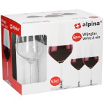 Sklenice na červené víno sada 6 ks 53 cl