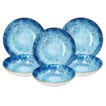 Talíř na polévku hluboký sada 6 ks porcelán 20 cm OCEAN