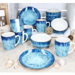 Miska na polévku sada 6 ks porcelán 14 cm OCEAN