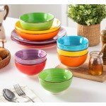 Miska na polévku sada 6 ks 14 cm COLOURS