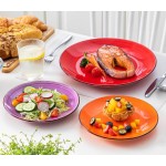 Jídelní sada talířů 6 ks 26 cm barevné COLOURS