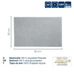 KELA Koupelnová předložka Maja 80x50 cm polyester starorůžová