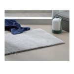 KELA Koupelnová předložka Maja 100% polyester jade zelená 80,0x50,0x1,5cm