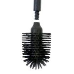 KELA WC štětka La Brosse plast světle černá