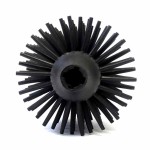 KELA WC štětka La Brosse nerezová rukojeť TPR černá