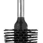 KELA WC štětka La Brosse nerezová rukojeť TPR černá